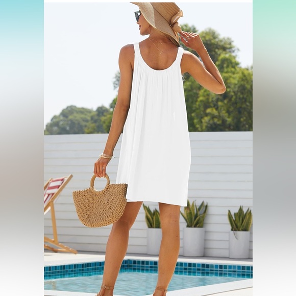 🆕Beachwear Casual Vacation Short Summer Halter Dresses - Picture 2 of 3